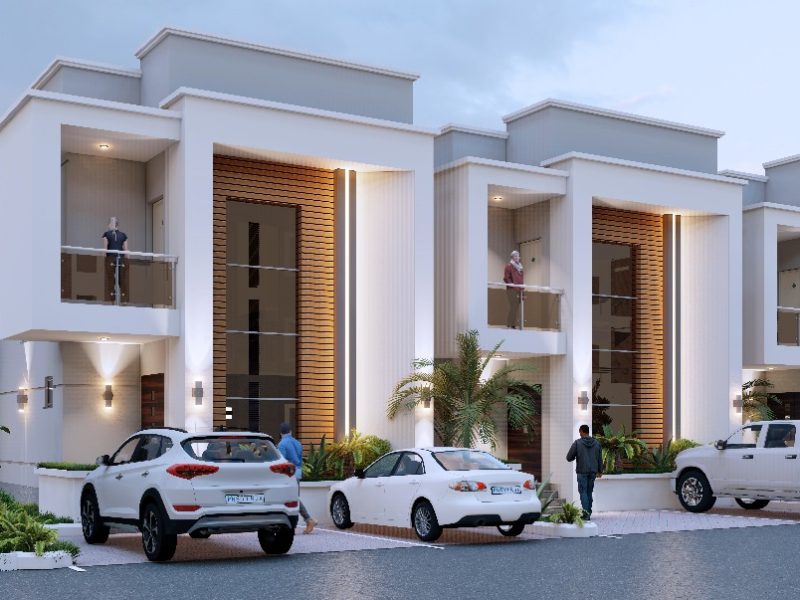 3 Bedroom Terrace Duplex with BQ, Aviation Village Abuja