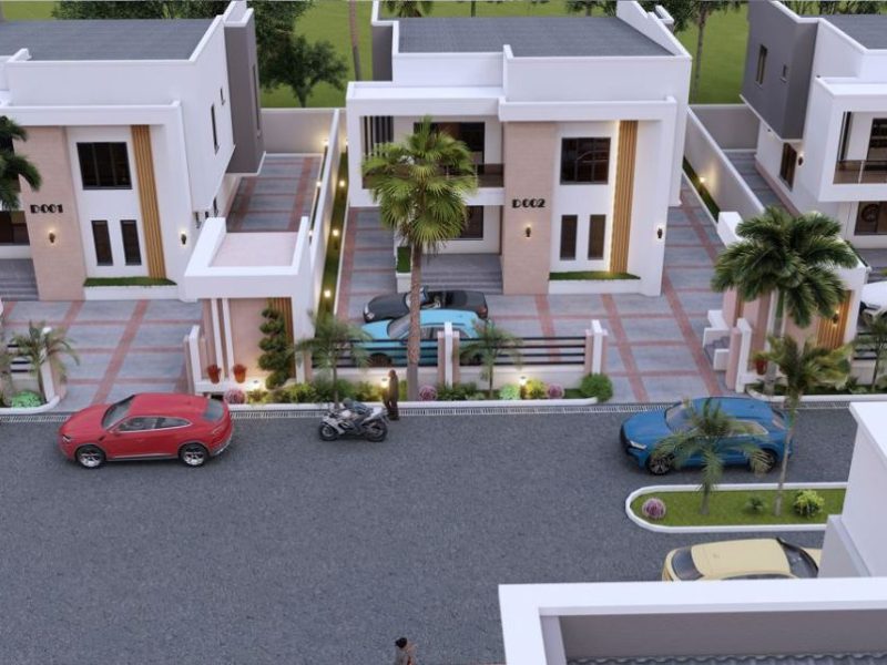 4 Bedroom Detached Duplex with BQ, Apo-wasa District