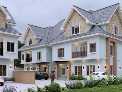 3 Bedroom Terrace Duplex + Penthouse,Gwarimpa Phase II